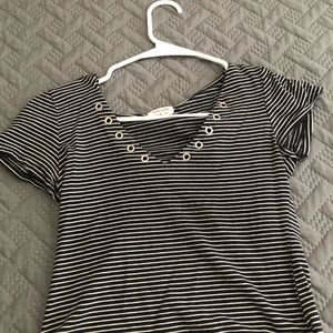 Black and white stripes small